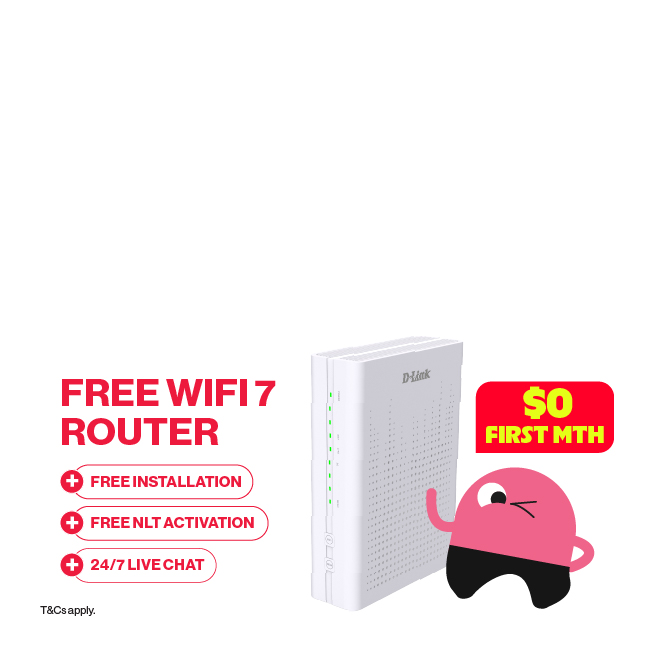 Switch to GOMO Broadband from $28.80.​