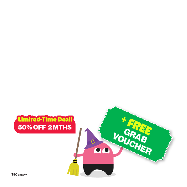 Spooky Deals 50% off 2 months