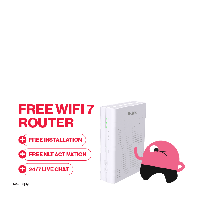 Switch to GOMO Broadband from $25.49.​