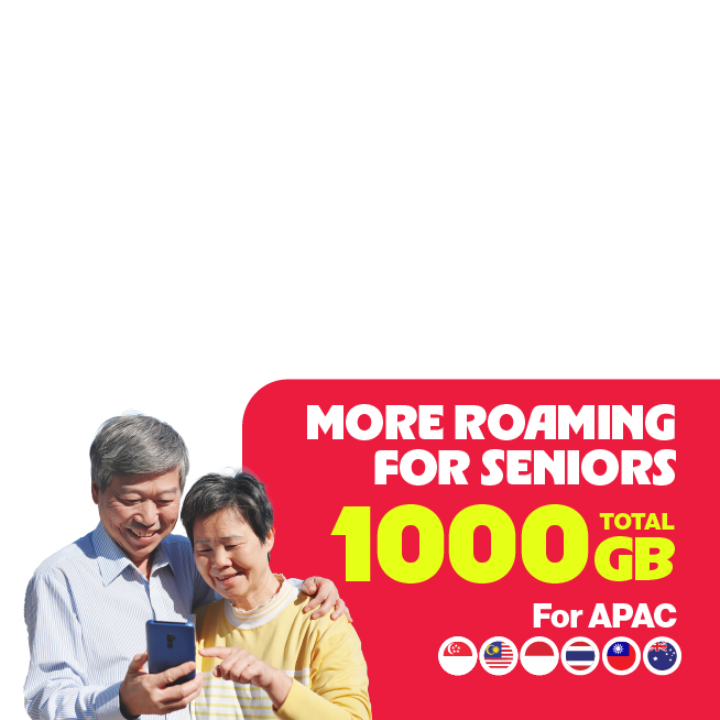 NEW $8 Senior Plan with MORE ROAMING!