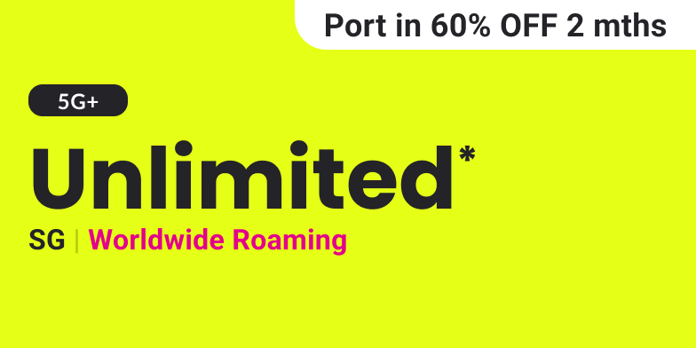 GOMO 5G+ Global Infinity Mobile Plan: Unlimited* 5G Local data + Worldwide roaming data