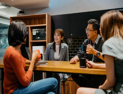 A recreational lounge in the office boosts employee satisfaction by providing a space for relaxation, socializing, and support.