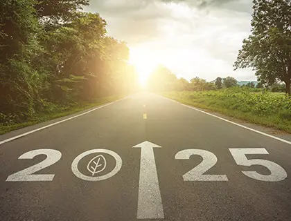 What will happen in tech-driven sustainability in 2025?