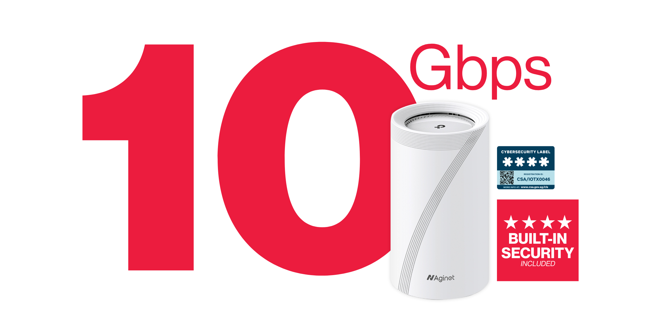 10Gbps Broadband Premium TP-Link WiFi 7 Tri-band Router