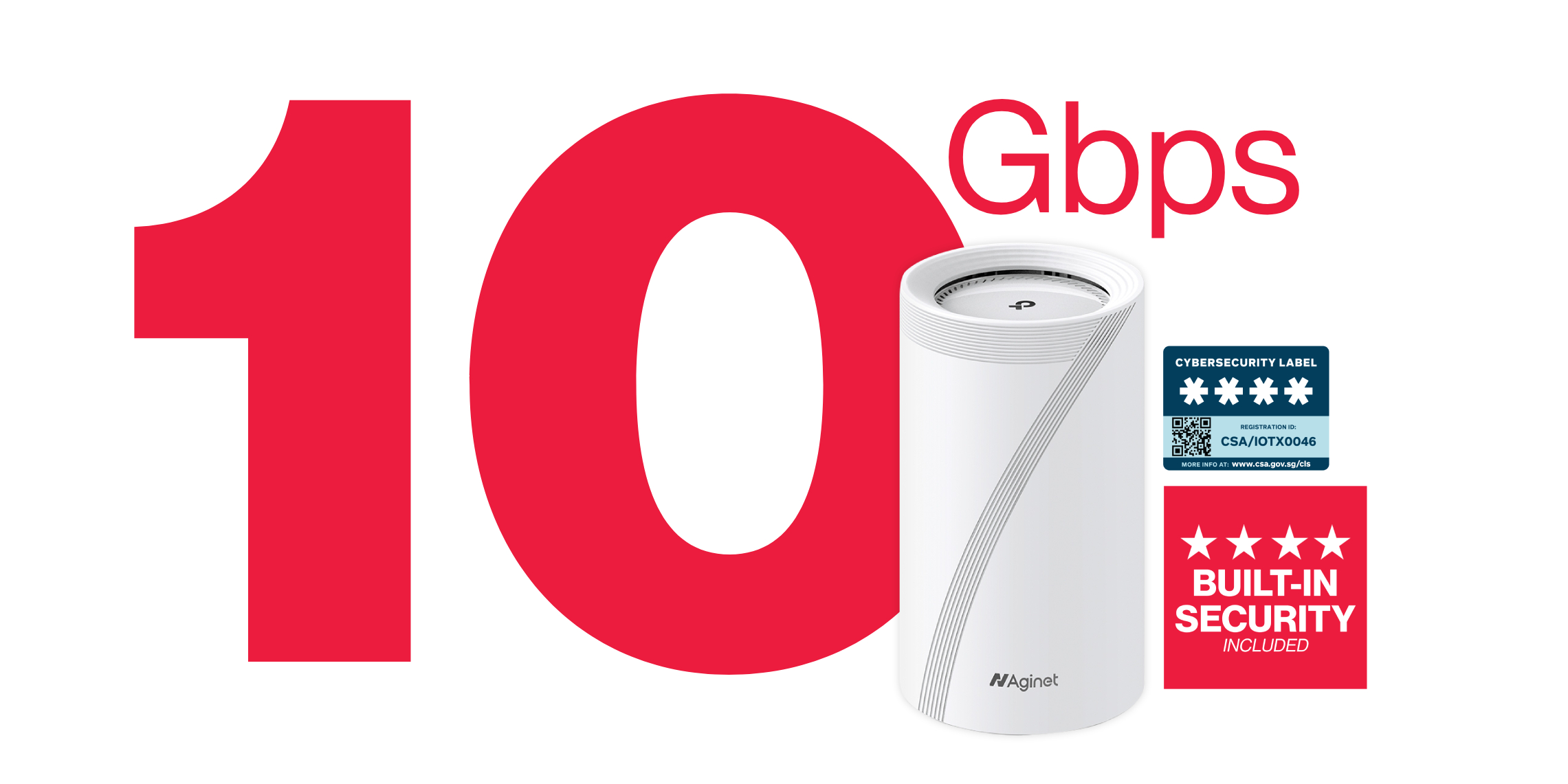10Gbps Broadband Premium TP-Link WiFi 7 Tri-band Router