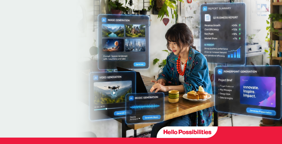 Explore AI Tools for Work, Learning and Creativity with Singtel AI Pass