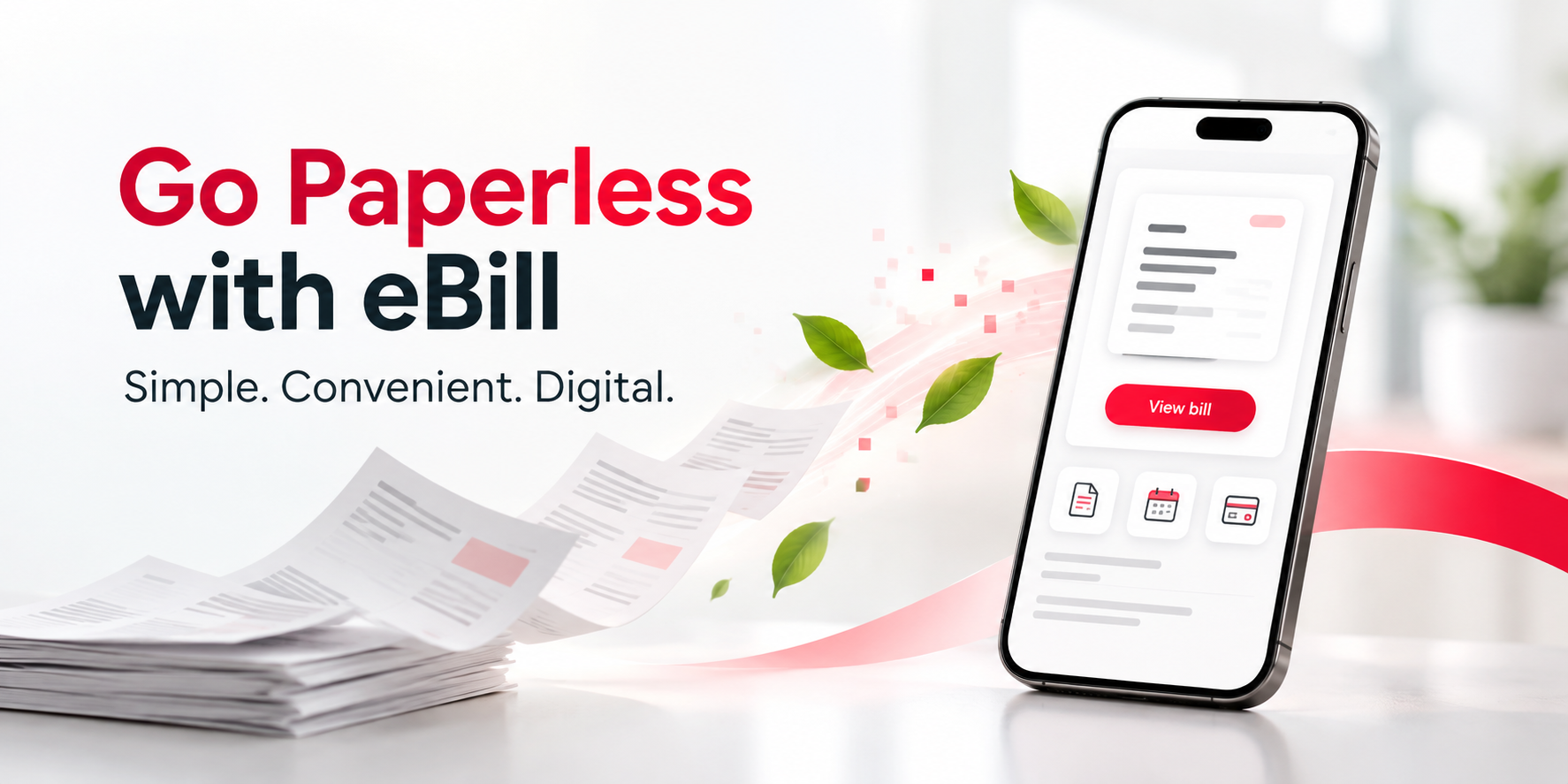 Go Paperless with Singtel eBill