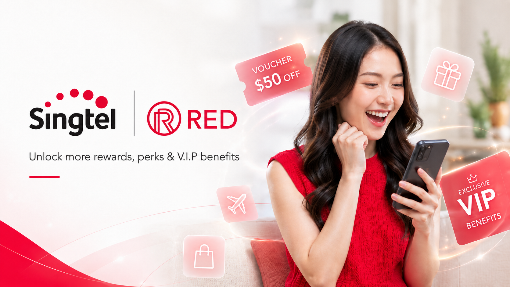 Singtel Red Membership: Unlock More Savings, Rewards and Priority Privileges