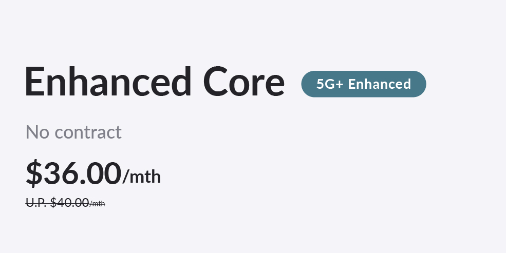 Singtel no contract SIM Only Enhanced Core plan - now on eSIM with unlimited 5G+ data, 700 mins talktime & 700 SMS for $40/mth