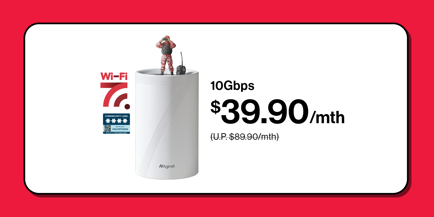 Singtel 10Gbps at $39.90