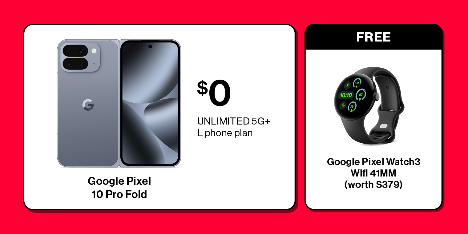 $0 Google Pixel 10 Pro Fold