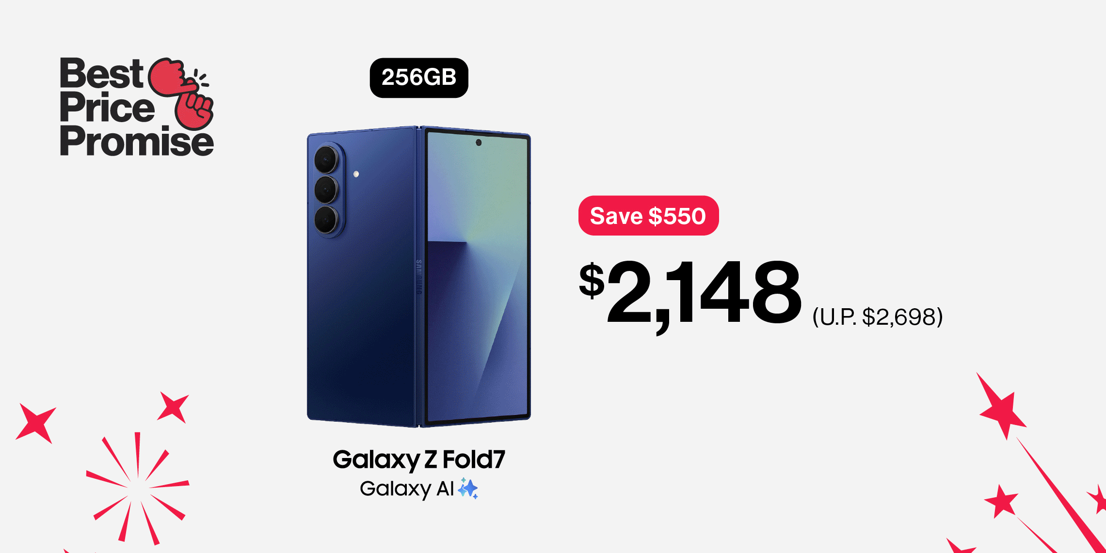 Find your next phone with our Best Price Promise. No plan needed.