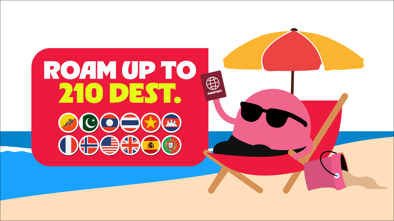 GOMO roaming across 210 destinations: How to stay connected overseas