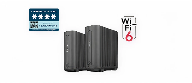 5Gbps Mesh Plan with Singtel WiFi 6 Mesh Extenders - Singtel