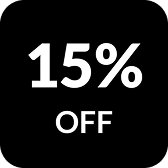 15% off