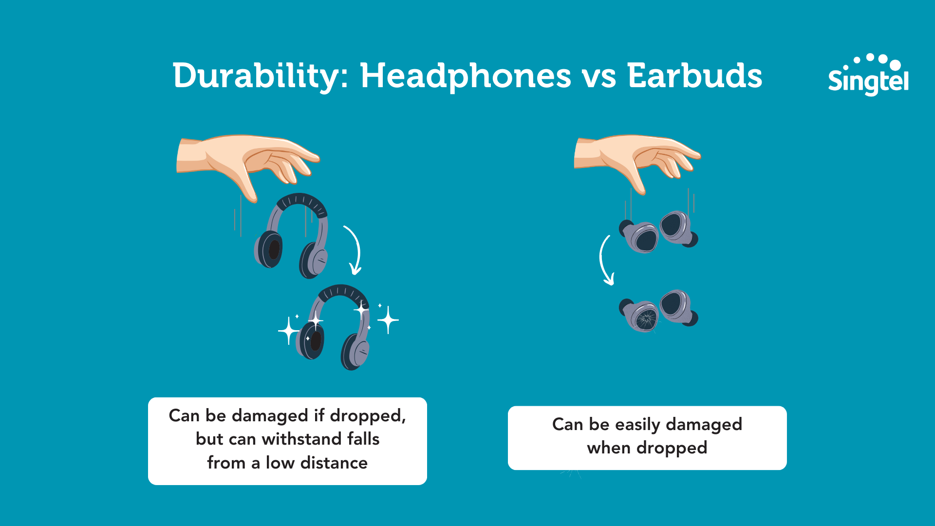 Should you use earbuds or headphones for gaming Singtel