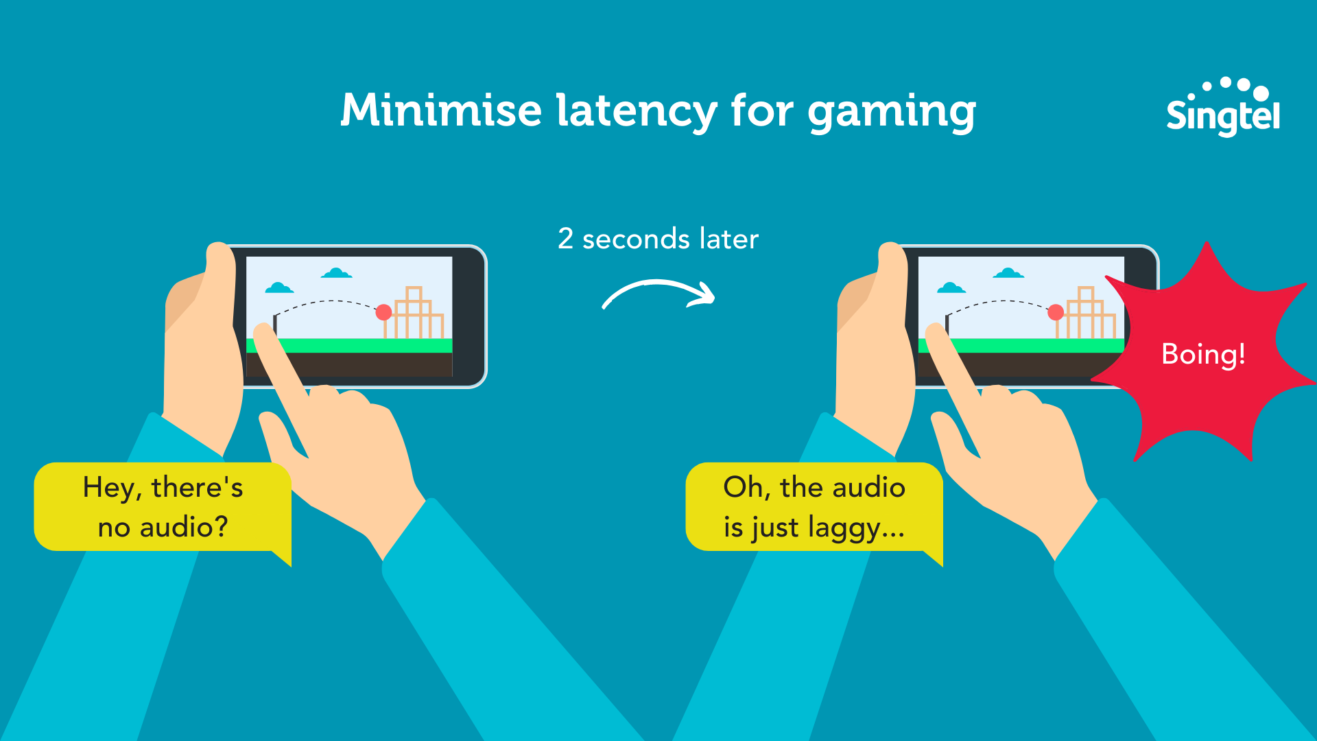 Low latency earbuds for gaming