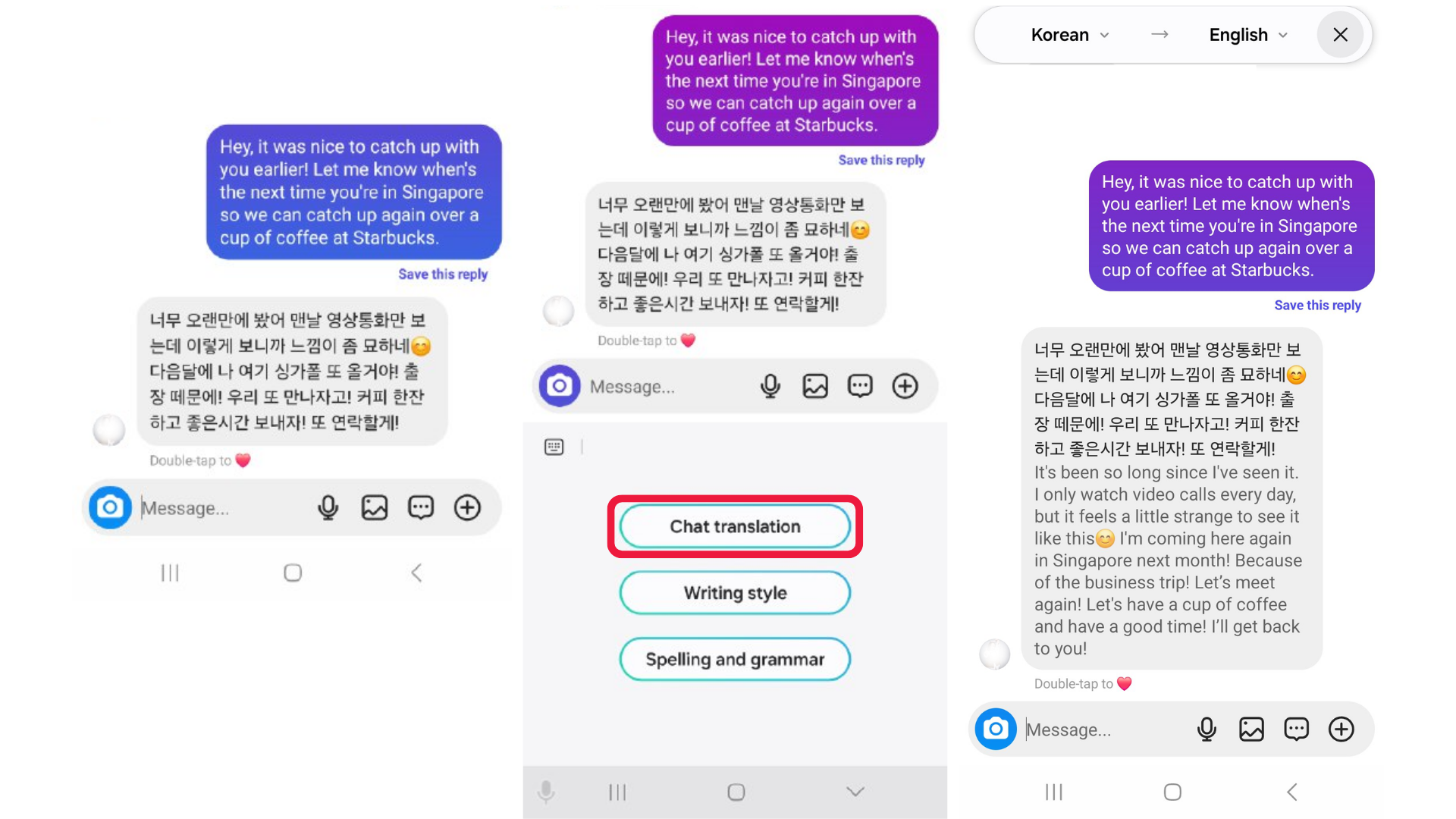 Samsung Galaxy AI Feature #4: Chat Assist