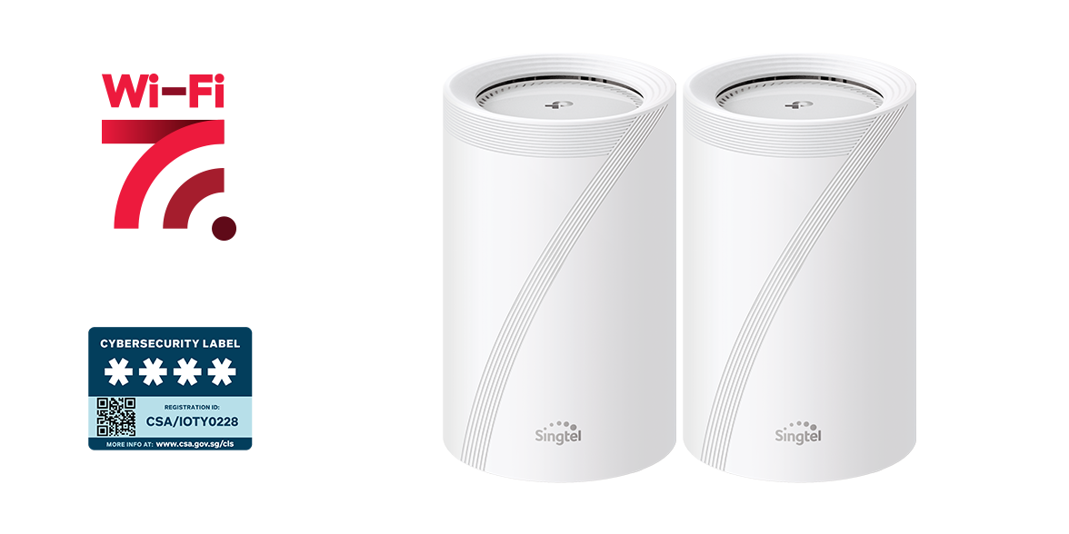 Singtel NTUC promotions - 20% off on all broadband plans. 5Gbps Enhanced Mesh Plan, only for $48.72