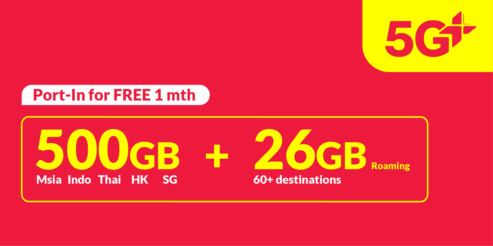 $44/90 days  Best Value for 5G+