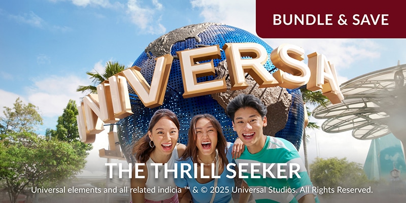 5G+ Tourist SIM & 1x Universal Studios Singapore (adult ticket)
