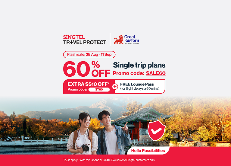 singtel travel protect banner