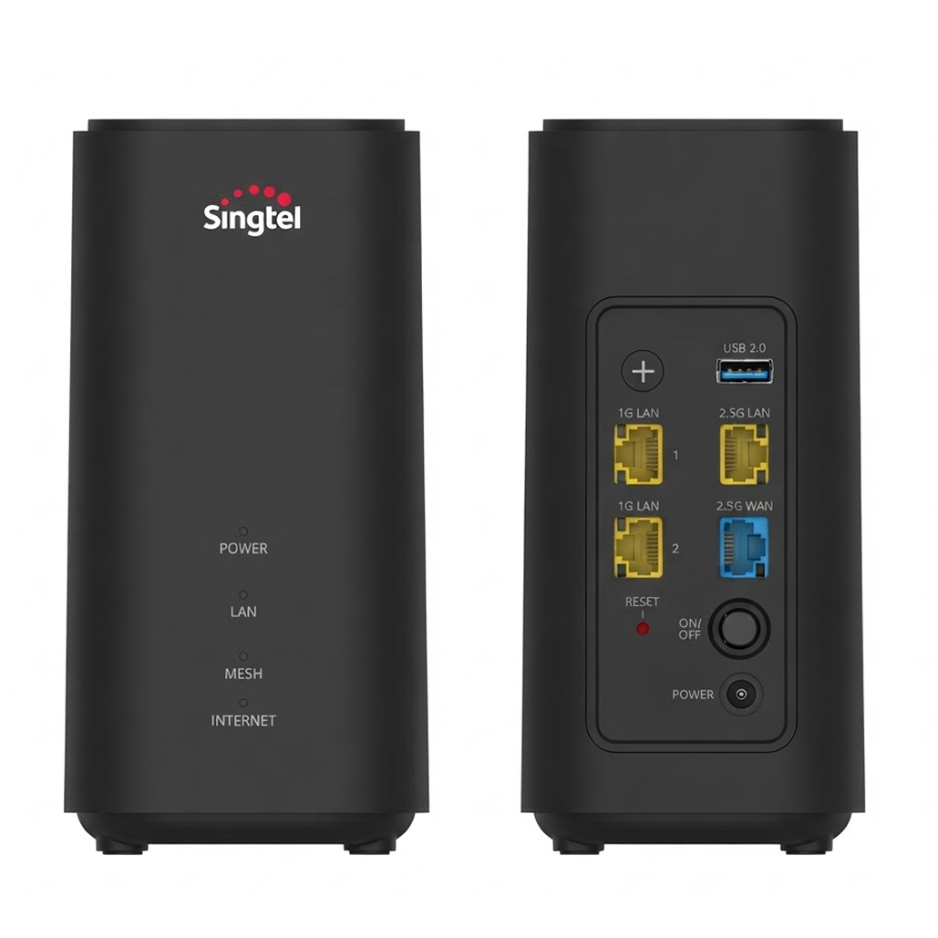 Troubleshoot your internet connection by Singtel router - TPLink HB813 Wi-Fi 7 Router