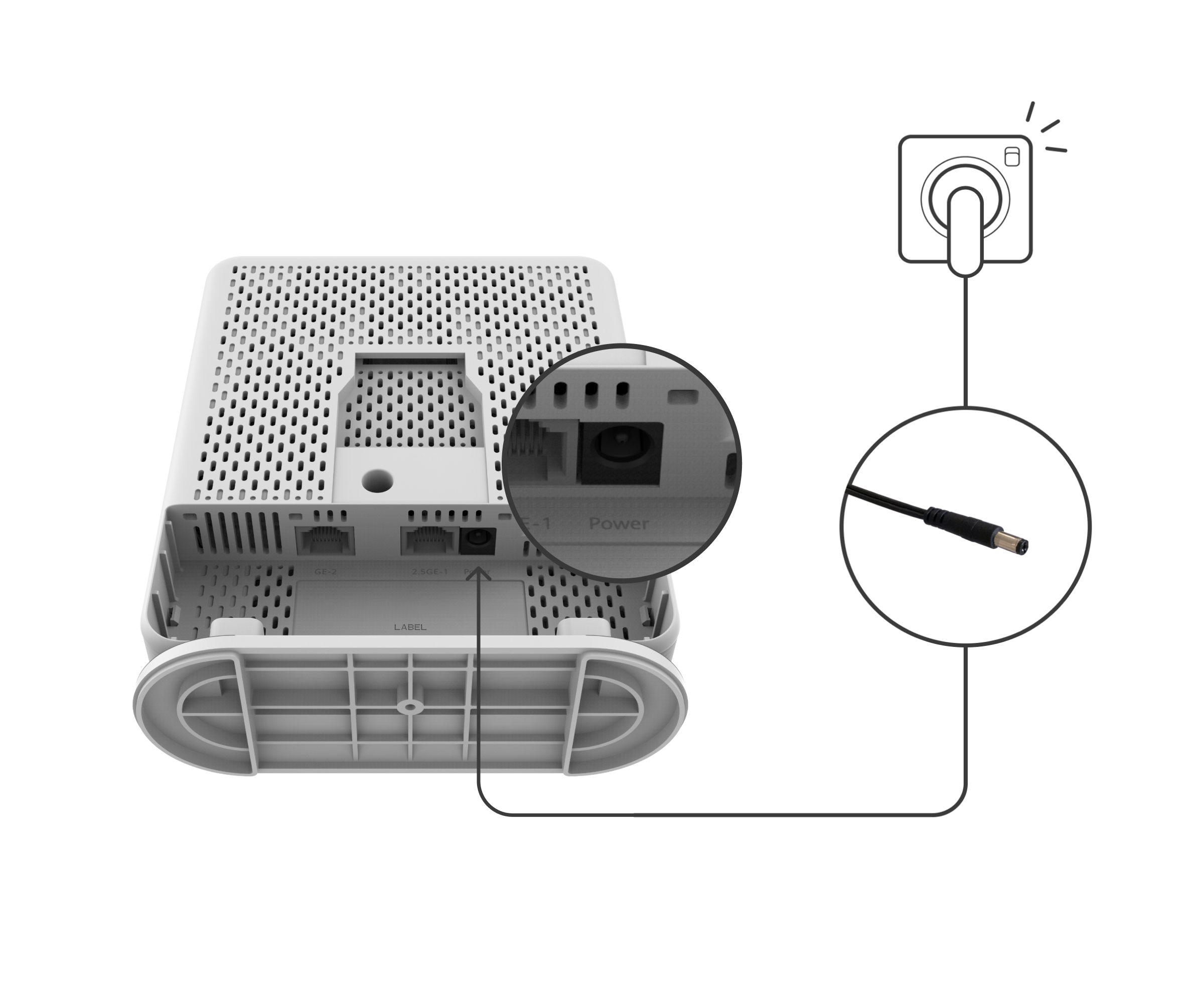 Huawei OptiXstar K153-10 Mesh blinking red light