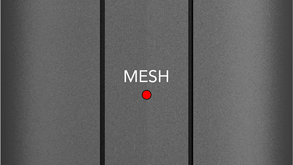 Wi-Fi 6 Router (WG660242-ST) Red mesh light