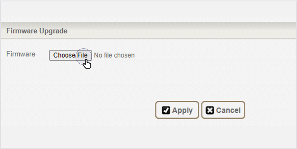 Tap on Choose file.