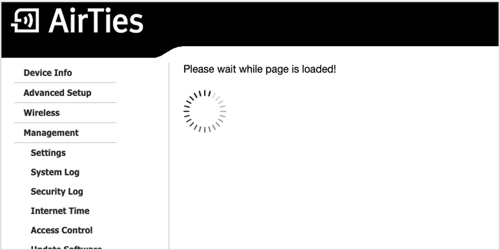 Wait till the page has loaded and click upgrade.