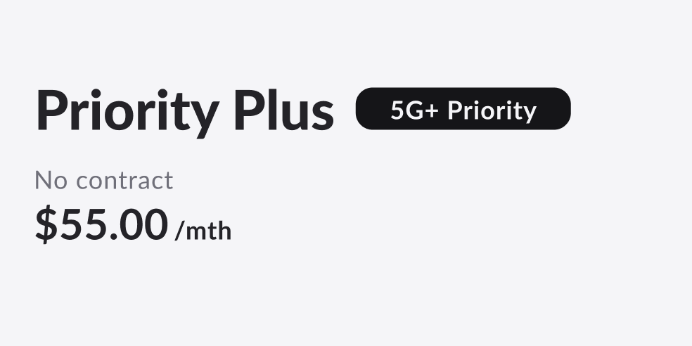 Singtel no contract SIM Only Priority Plus plan - now on eSIM with 600GB 5G+ data, 1000 mins talktime & 1000 SMS for $55/mth