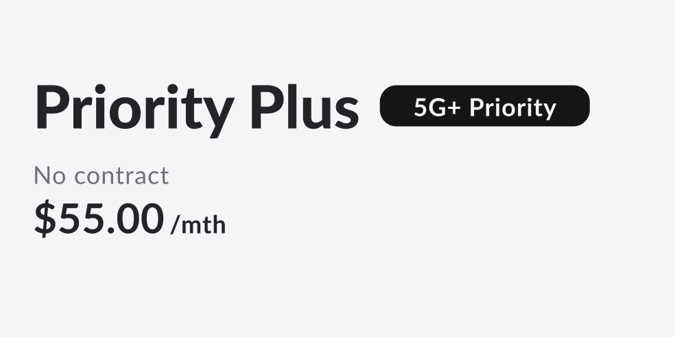 Singtel no contract SIM Only Priority Plus plan - now on eSIM with 200GB 5G+ data, 1000 mins talktime & 1000 SMS for $55/mth